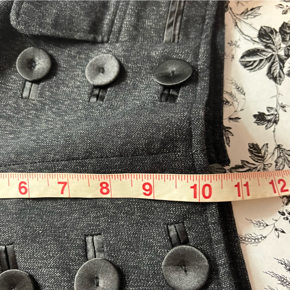 Zara Basic Double Button Front Pants - image 7